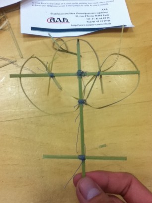凧を作った！